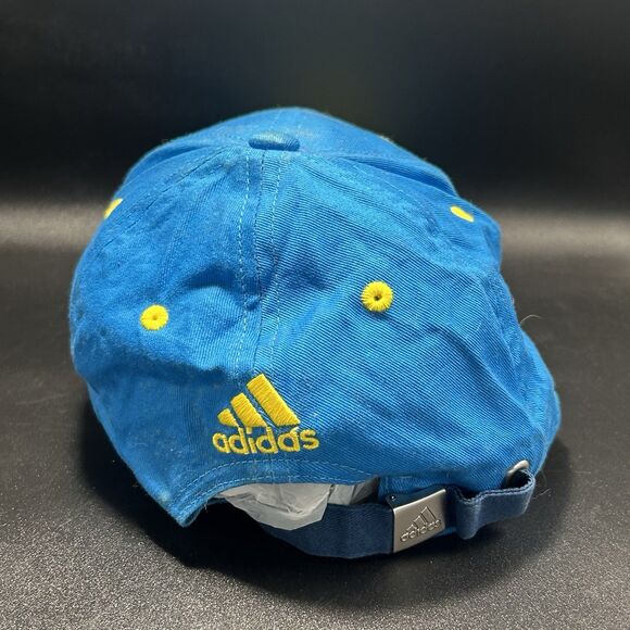 FIFA World Cup Brasil 2014 Hat ADIDAS Blue One Size Adjustable Striped - Picture 5 of 6
